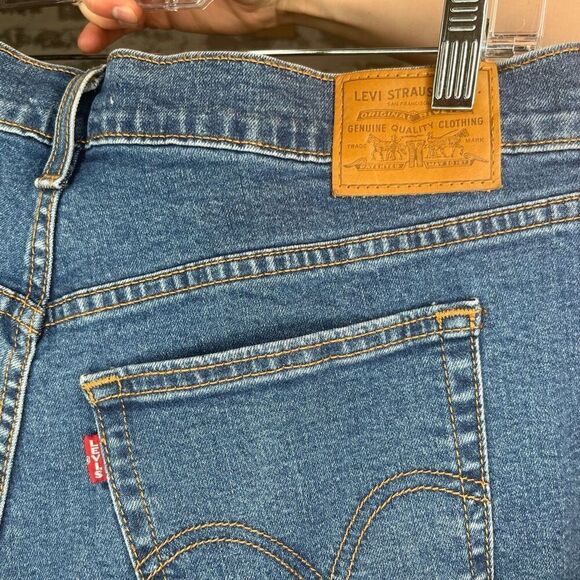 Levi’s | women Wedge skinny button fly denim jeans plus - Picture 8 of 11